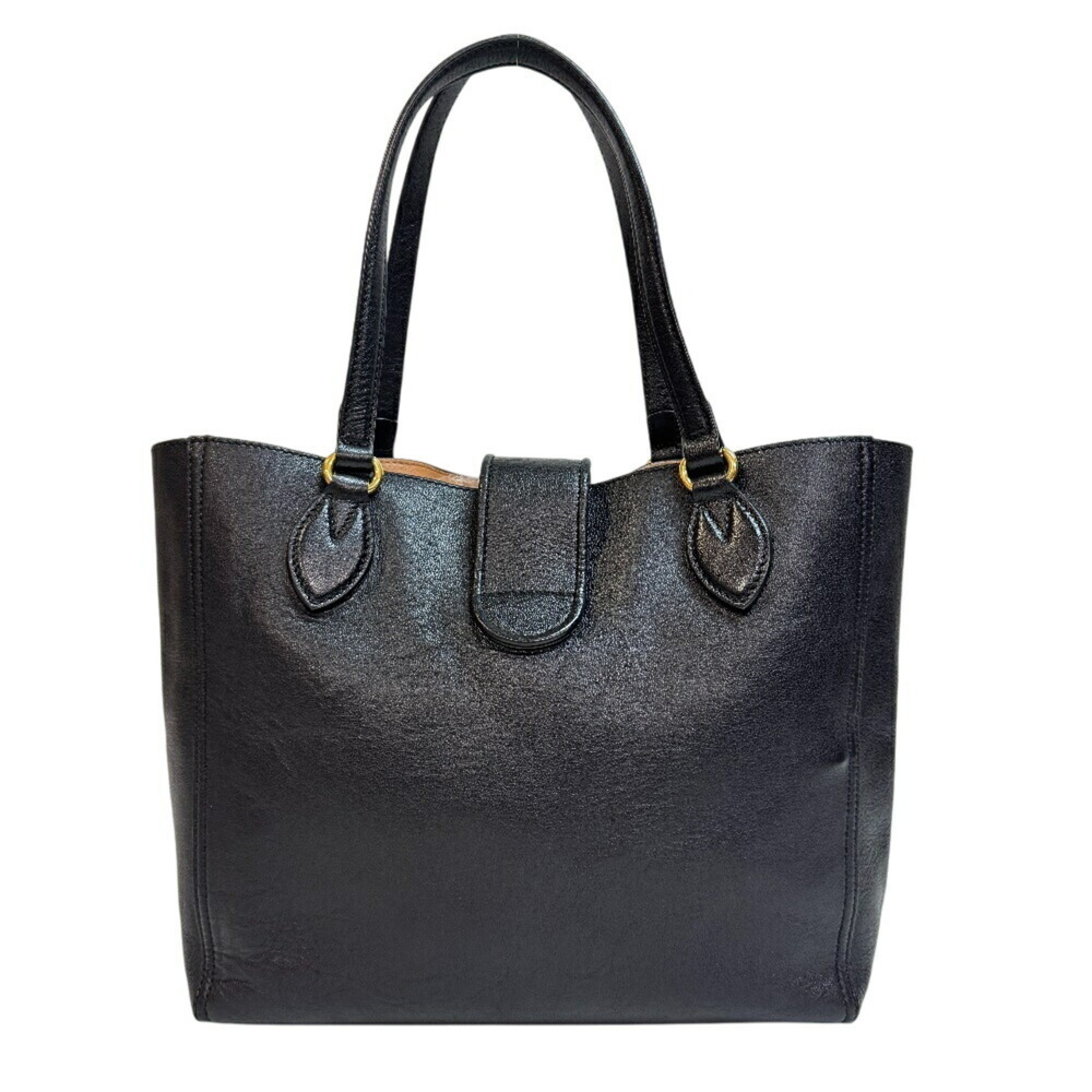 GUCCI Black GG Marmont Tote Bag - Picture 3 of 16